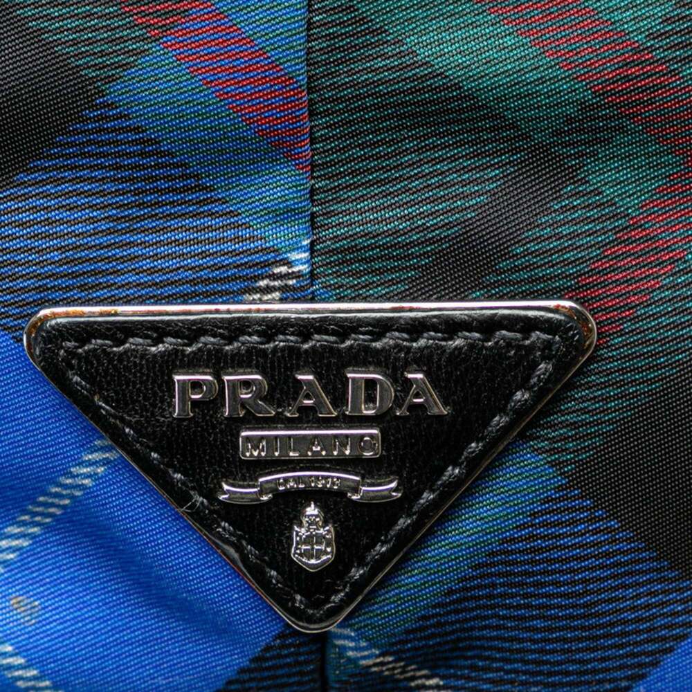 PRADA Black Leather Shoulder Bag - Picture 6 of 9